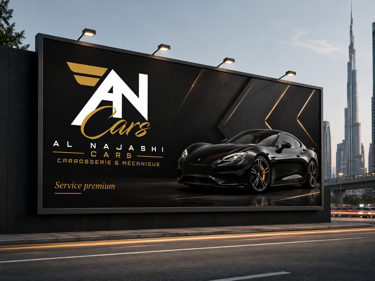 Affichage Al Najashi Cars